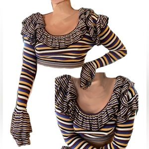 Ronny kobo crop sweater // brand new w/out tags